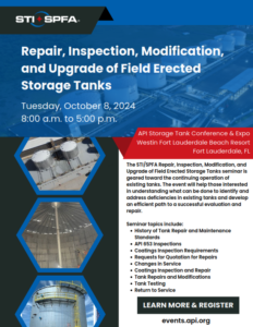 STI/SPFA Industrial Tank Seminar